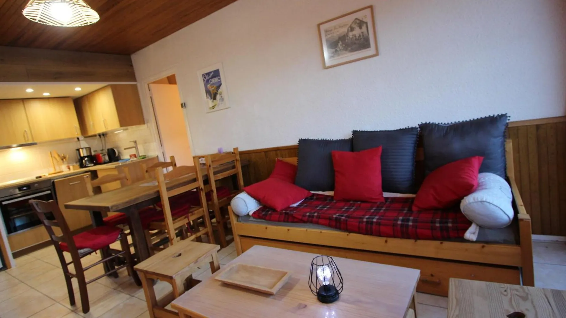 شقة Charmant T2 Cabine Au Pied Des Pistes A Chamrousse - Fr-1-549-82 فرنسا